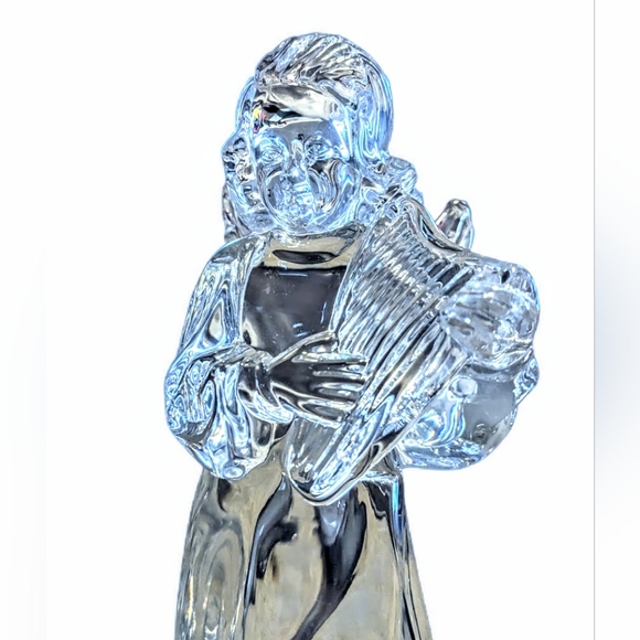 Mikasa Crystal Angel holding Harp - Picture 5 of 8